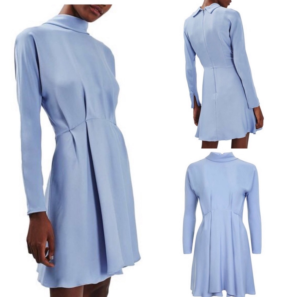 Topshop cowl neck dress